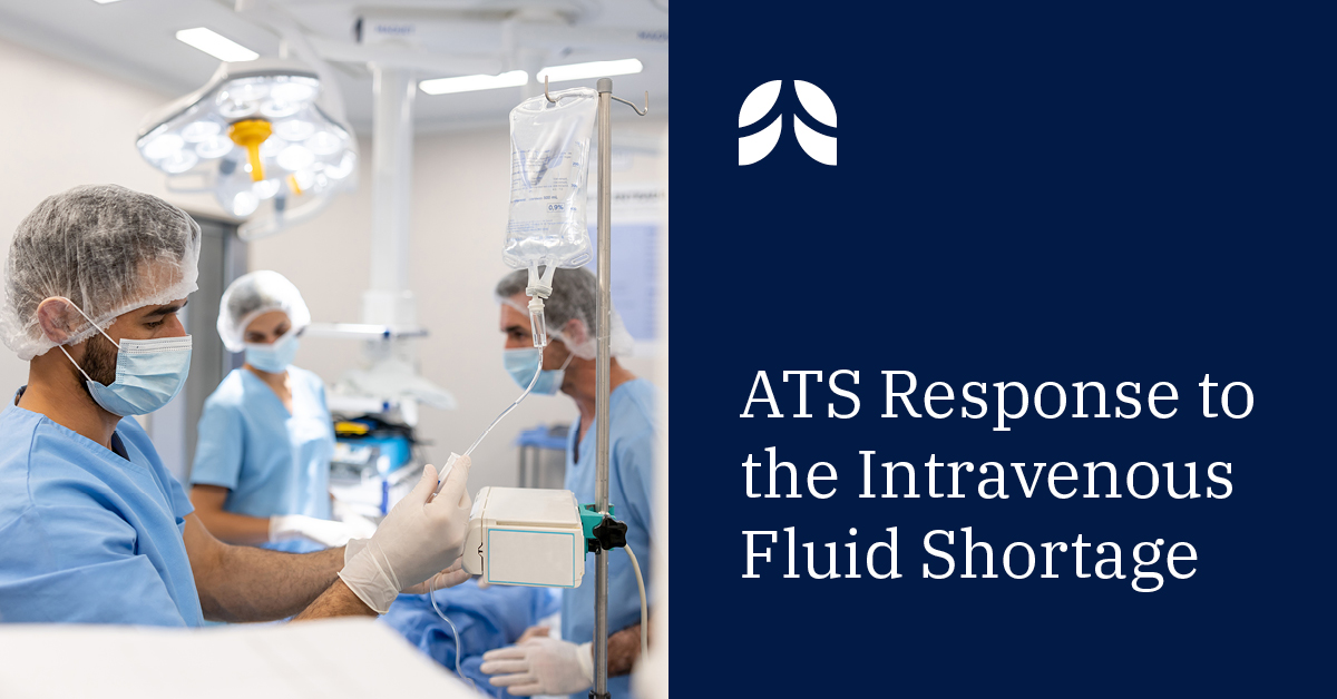 American Thoracic Society (ATS) (@atscommunity) on Twitter photo LATEST: ATS is providing guidance for hospitals facing the IV fluid shortage, site.thoracic.org/clinicians-res…. #HurricaneHelene and #HurricaneMilton have put patients' lives in jeopardy due to IV fluid shortages. Guidance includes 10 steps to help mitigate the impact on the supply chain. LATEST: ATS is providing guidance for hospitals facing the IV fluid shortage, site.thoracic.org/clinicians-res…. #HurricaneHelene and #HurricaneMilton have put patients' lives in jeopardy due to IV fluid shortages. Guidance includes 10 steps to help mitigate the impact on the supply chain.