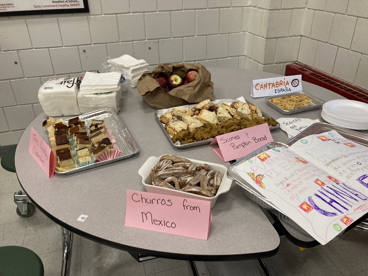 Happening Now!  Bentley’s  international night potluck.  Good food, better people! <a href="/bentley_school/">Bentley Academy Innovation School</a>