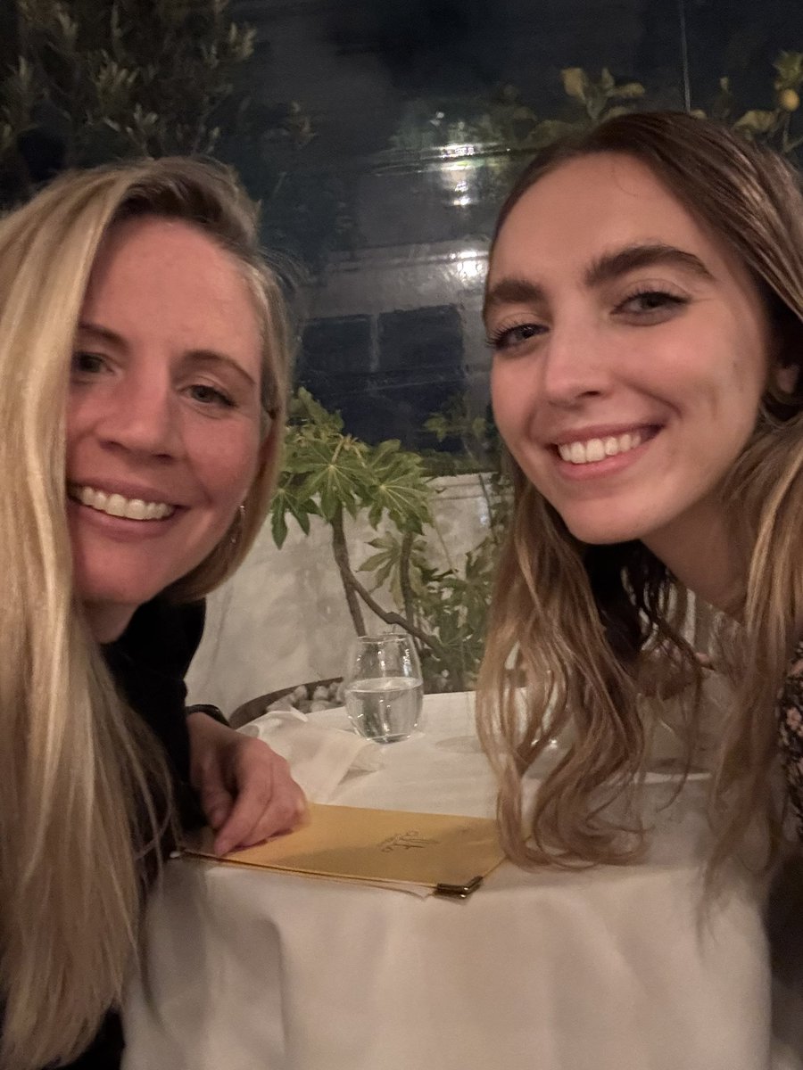 Dinner with this little gem ♥️