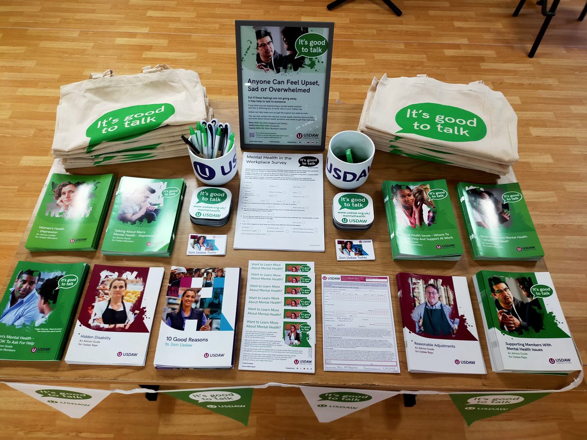 At Sainsburys Godalming supporting world mental health day
#WorldMentalHealth 
<a href="/RobertF391983/">Robert Francis</a> <a href="/rabdonnelly2010/">Rab Donnelly</a> <a href="/UsdawUnion/">UsdawUnion</a> @gulljamie1 <a href="/UsdawSouthern/">USDAW Southern</a> <a href="/DaveMccrossen/">Dave McCrossen</a> <a href="/PaddyLillisGS/">Paddy Lillis</a> 
<a href="/sainsburys/">Sainsbury's</a>