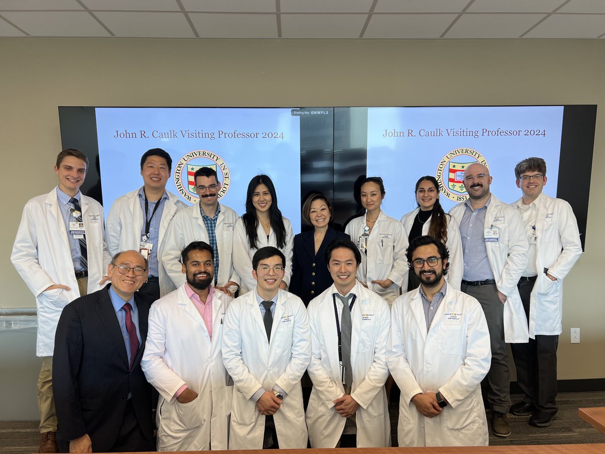 H Henry Lai (@henrylaimd) on Twitter photo (1/2) Thank you Dr Kathleen Kobashi <a href="/KKseattle/">Kathleen Kobashi</a> from Houston Methodist <a href="/HMethodistUro/">Houston Methodist Urology and Residency Program</a> for visiting us as our 2024 Caulk Visiting Professor at Wash U Urology <a href="/WashU_Uro/">WashU Medicine Division of Urology</a>. Our residents and fellows absolutely love your teaching and spending time with you. (1/2) Thank you Dr Kathleen Kobashi <a href="/KKseattle/">Kathleen Kobashi</a> from Houston Methodist <a href="/HMethodistUro/">Houston Methodist Urology and Residency Program</a> for visiting us as our 2024 Caulk Visiting Professor at Wash U Urology <a href="/WashU_Uro/">WashU Medicine Division of Urology</a>. Our residents and fellows absolutely love your teaching and spending time with you.