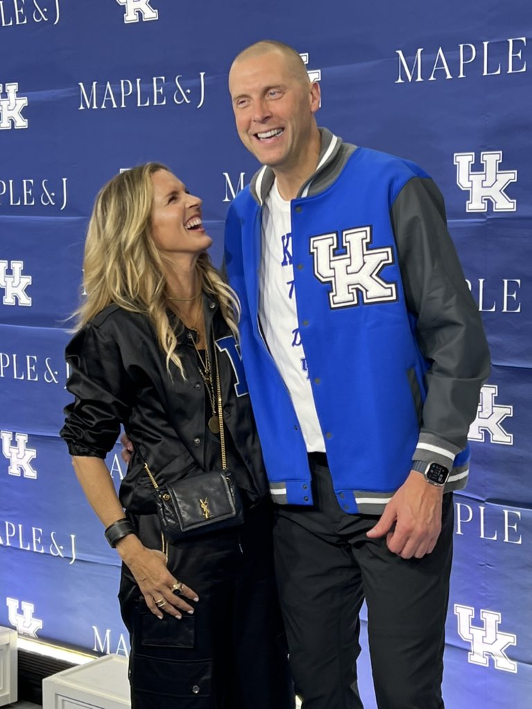 The King and Queen of Kentucky Basketball at Big Blue Madness