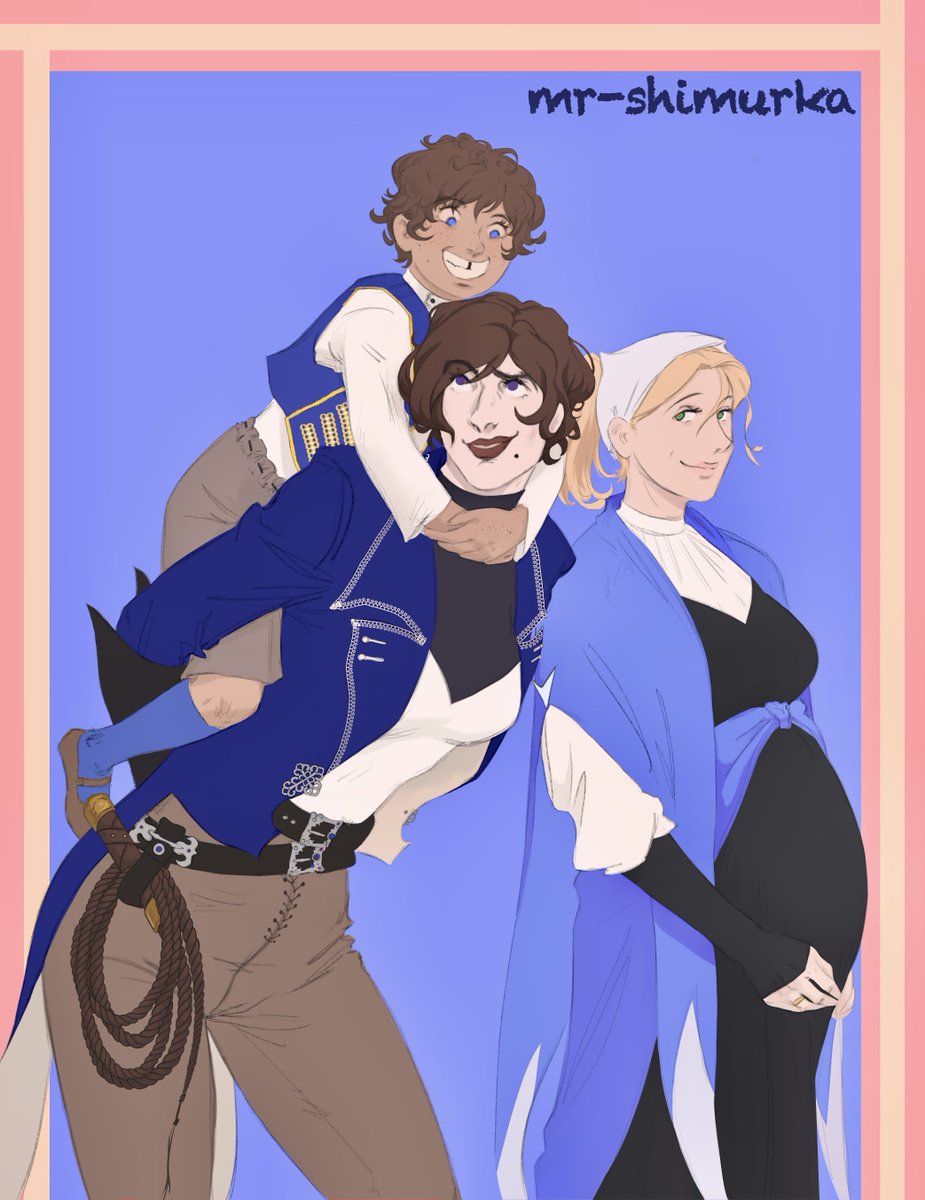Mister_Shimurka's tweet photo. Happy lesbian family!
Why does no one notice that they are wives with children??? Canon wlw best moms

#CastlevaniaNocturne 
#JuliaBelmont 
#Tera
#RichterBelmont https://t.co/YE9wG570He