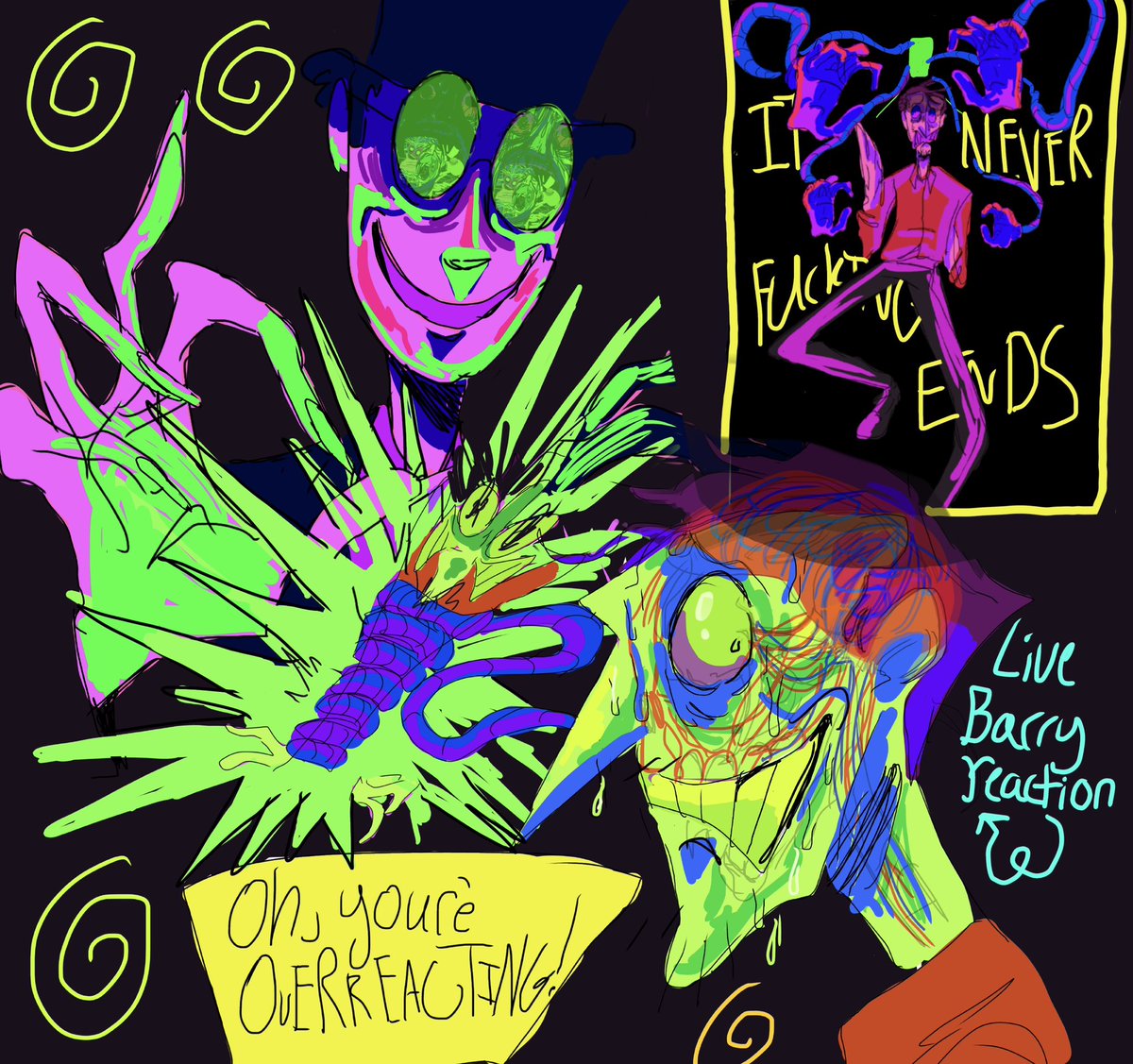 partysequence's tweet photo. Kid named Barry
#originalcharacters #honeyimhome #barrywatson #theticklemonster https://t.co/LRnYHMuk2g