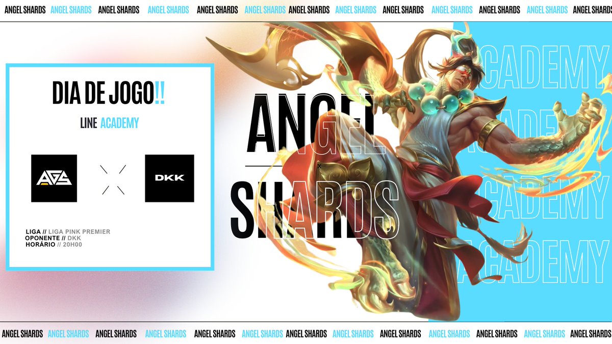 Último dia de Liga Pink! Vamos pra cima, família.

🆚 DKK
⏰ 20H00

#GoAGS