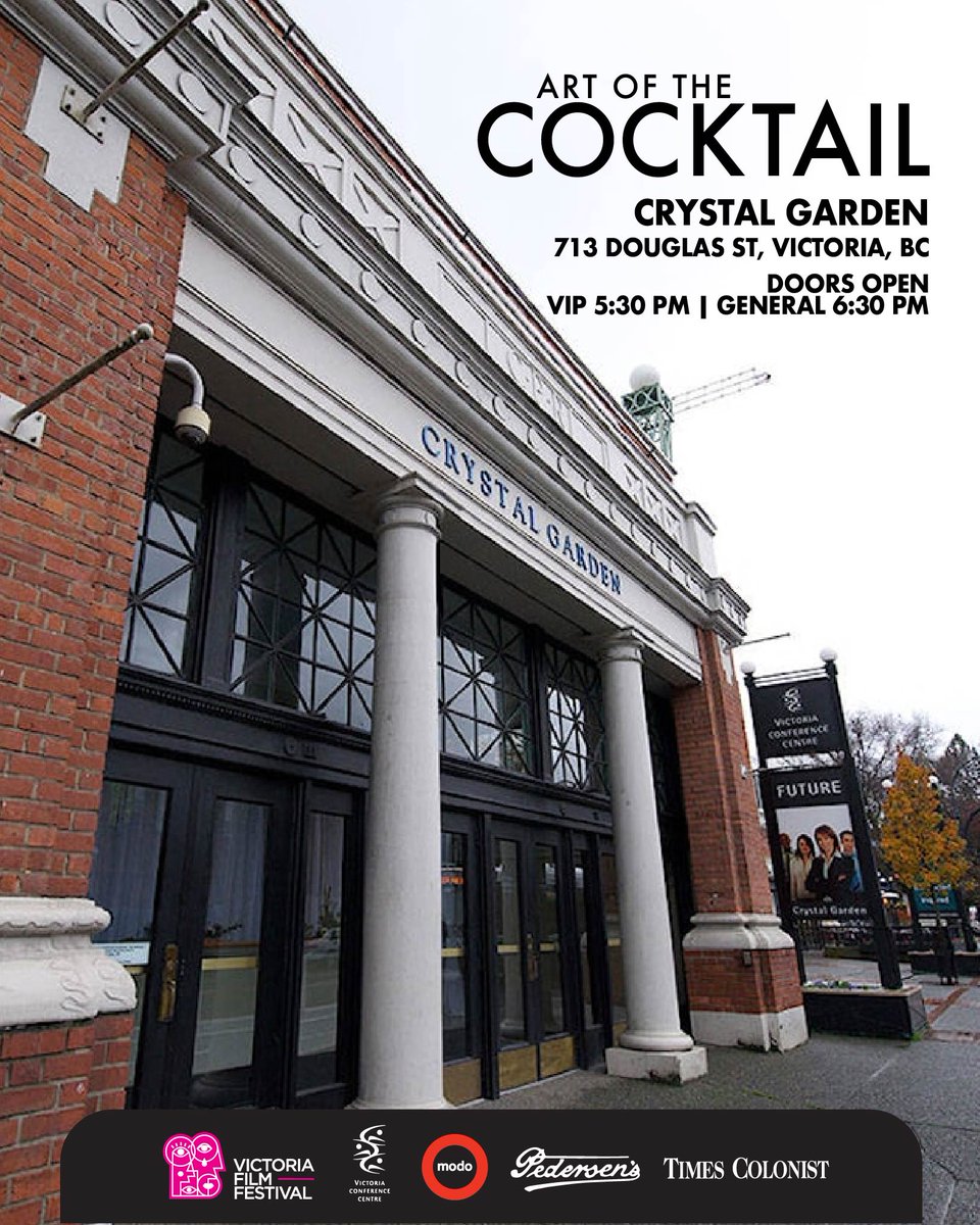 🎉 Tonight's the night! Join us at Crystal Gardens for Victoria's fabulous cocktail soirée! 🍸✨

It’s gonna be all glitz, glamour and giggle water. Drink responsibly, get home safe and enjoy your night! 💫

#ArtOfTheCocktail #AOTC2024 #Roaring20s #YYJEvents #YYJ