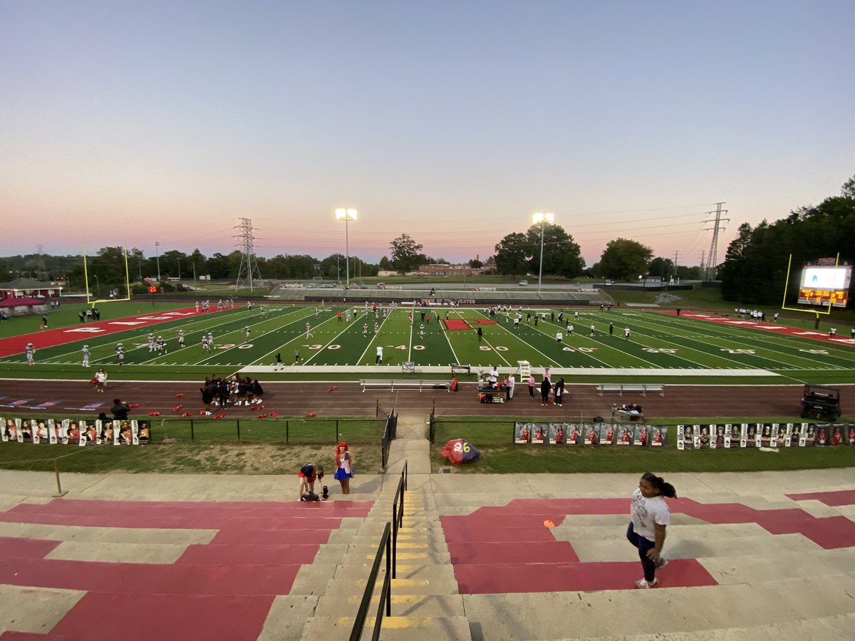 Evan Moesta, HighSchoolOT 📸 (@evanmoestahsot) on Twitter photo 📍Page
Hello from Marion Kirby Stadium! Page is hosting Western Guilford. This is my first of two stops tonight.
More tonight on <a href="/HighSchoolOT/">HighSchoolOT</a>. 📍Page
Hello from Marion Kirby Stadium! Page is hosting Western Guilford. This is my first of two stops tonight.
More tonight on <a href="/HighSchoolOT/">HighSchoolOT</a>.