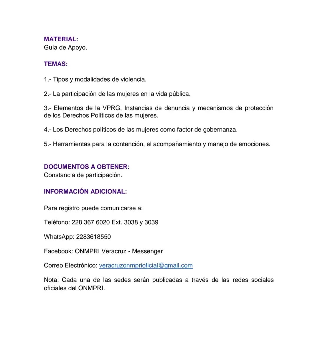 ONMPRIVER1's tweet photo. El Comité Directivo Estatal del Partido Revolucionario Institucional en Veracruz, a través del Organismo Nacional de Mujeres Priistas, con fundamento en sus estatutos y reglamento de fiscalización, expide la siguiente:

 🔴CONVOCATORIA🔴 https://t.co/0eIylweml1