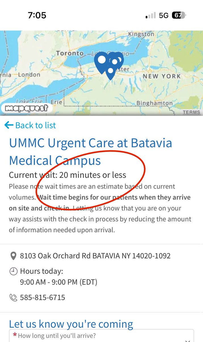 efallon2's tweet photo. @ROCRegional 20 min or less?! This is totally unacceptable! #baitandswitch 
#batavia #stillwaiting https://t.co/Alzg9NksAr