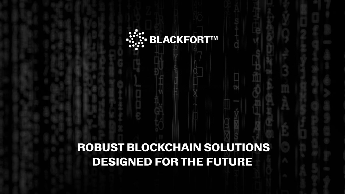 blackfort's tweet photo. 🚀 Embrace innovation with BlackFort Ecosystem's robust blockchain solutions designed for the future! 🔮

#BlackFortEcosystem #RobustSolutions #FutureReady #GetInvolved https://t.co/bov3pYpZVO