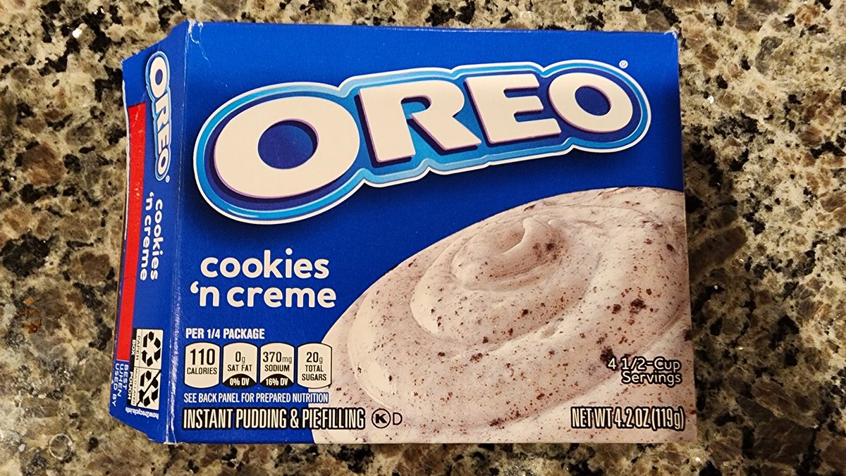 Eric ✞ (@celery_man__) on Twitter photo Cookies 'n Creme in the Ninja Creami.
Variation from <a href="/DeanTTraining/">Dean Turner</a> recipe
66g Egg white protein powder
30g Oreo Cookies 'n Creme instant pudding
240ml Fairlife fat free milk
240ml Almond milk plain
2g Guar gum
3 Tbsp sweetener
1 Tbsp Vanilla extract
3 Oreos
616cal/75p Cookies 'n Creme in the Ninja Creami.
Variation from <a href="/DeanTTraining/">Dean Turner</a> recipe
66g Egg white protein powder
30g Oreo Cookies 'n Creme instant pudding
240ml Fairlife fat free milk
240ml Almond milk plain
2g Guar gum
3 Tbsp sweetener
1 Tbsp Vanilla extract
3 Oreos
616cal/75p