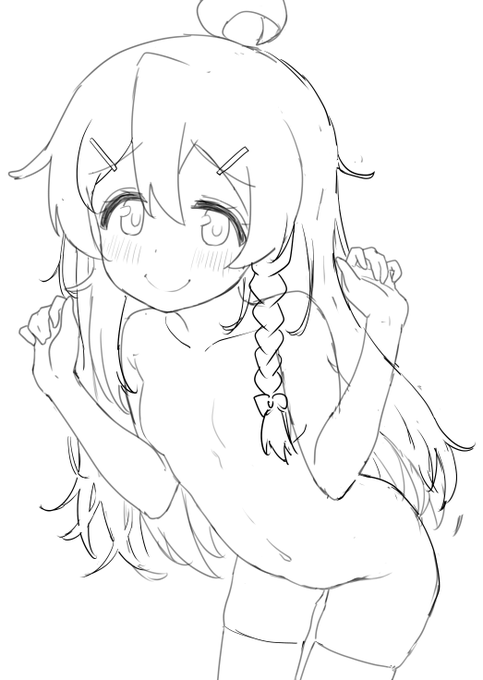 よし、線画やるか
今回は差分も作るか 