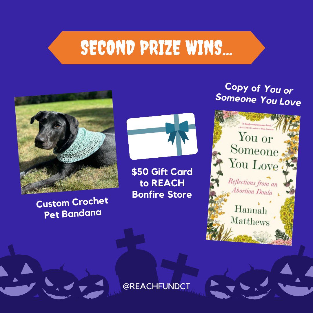 🐶 PET COSTUME CONTEST🐱 
Back for its 3rd year, the REACH pet costume contest is now open for submissions!

TO ENTER:
- Make a min. $5 gift 
- Email donation receipt and photo of pet in costume to halloween@reachfundct.org by Oct 20