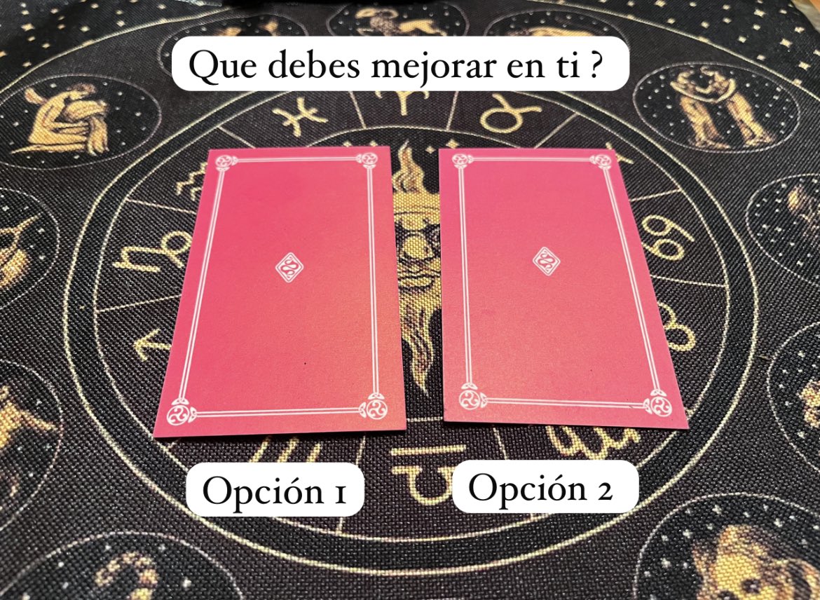 ClaudiaTarot7's tweet photo. Abro dinámica mis queridos brujeriles
Tarot evolutivo.
🥳🥳
Que debes mejorar en ti ? 
Respire profundo.
Siga su intuición.
Eliga una opción.

En un rato les mando sus respuestas.
Atentos
Rt 
✨✨✨✨✨✨👇🏻👇🏻👇🏻👇🏻 https://t.co/JPfTV0paK8