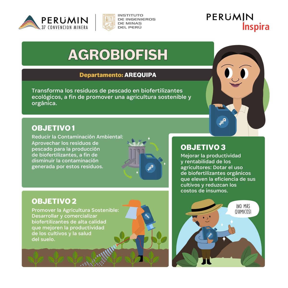 PeruminOficial's tweet photo. ¡Descubre sus propuestas en los cómics que preparamos para ti!
#PERUMINInspira #PERUMIN #Cómics #ODS13 #AcciónPorElClima #IIMP #ConvenciónMinera #Minería https://t.co/iC5qyEPonj