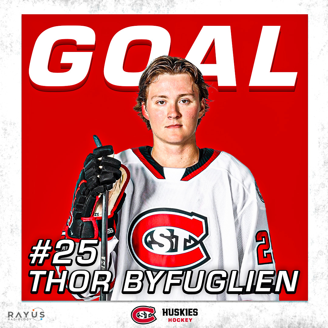 St. Cloud State Men's Hockey (@scsuhuskies_mh) on Twitter photo Freshman <a href="/ThorByfuglien/">Thor Byfuglien</a> joins the fun! 🙌
Wait till you see this backhand beauty... Huskies lead 4-3! 👊
#GoHuskies | #HuskyHockey 🏒 Freshman <a href="/ThorByfuglien/">Thor Byfuglien</a> joins the fun! 🙌
Wait till you see this backhand beauty... Huskies lead 4-3! 👊
#GoHuskies | #HuskyHockey 🏒