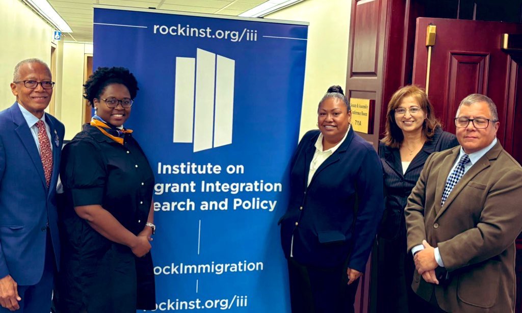 NYS Assembly Task Force on New Americans (@tfna_nysa) on Twitter photo We were thrilled to host an <a href="/TFNA_NYSA/">NYS Assembly Task Force on New Americans</a> training with <a href="/SenatorRJackson/">Robert Jackson</a> on <a href="/RockImmigration/">Institute on Immigrant Integration (IIIRP)</a>’s new groundbreaking immigration data tool yesterday!
Thank you to Chairwoman <a href="/phara4assembly/">Phara Souffrant Forrest</a>, Dr. Refki, Guillermo, and all attendees! We were thrilled to host an <a href="/TFNA_NYSA/">NYS Assembly Task Force on New Americans</a> training with <a href="/SenatorRJackson/">Robert Jackson</a> on <a href="/RockImmigration/">Institute on Immigrant Integration (IIIRP)</a>’s new groundbreaking immigration data tool yesterday!
Thank you to Chairwoman <a href="/phara4assembly/">Phara Souffrant Forrest</a>, Dr. Refki, Guillermo, and all attendees!