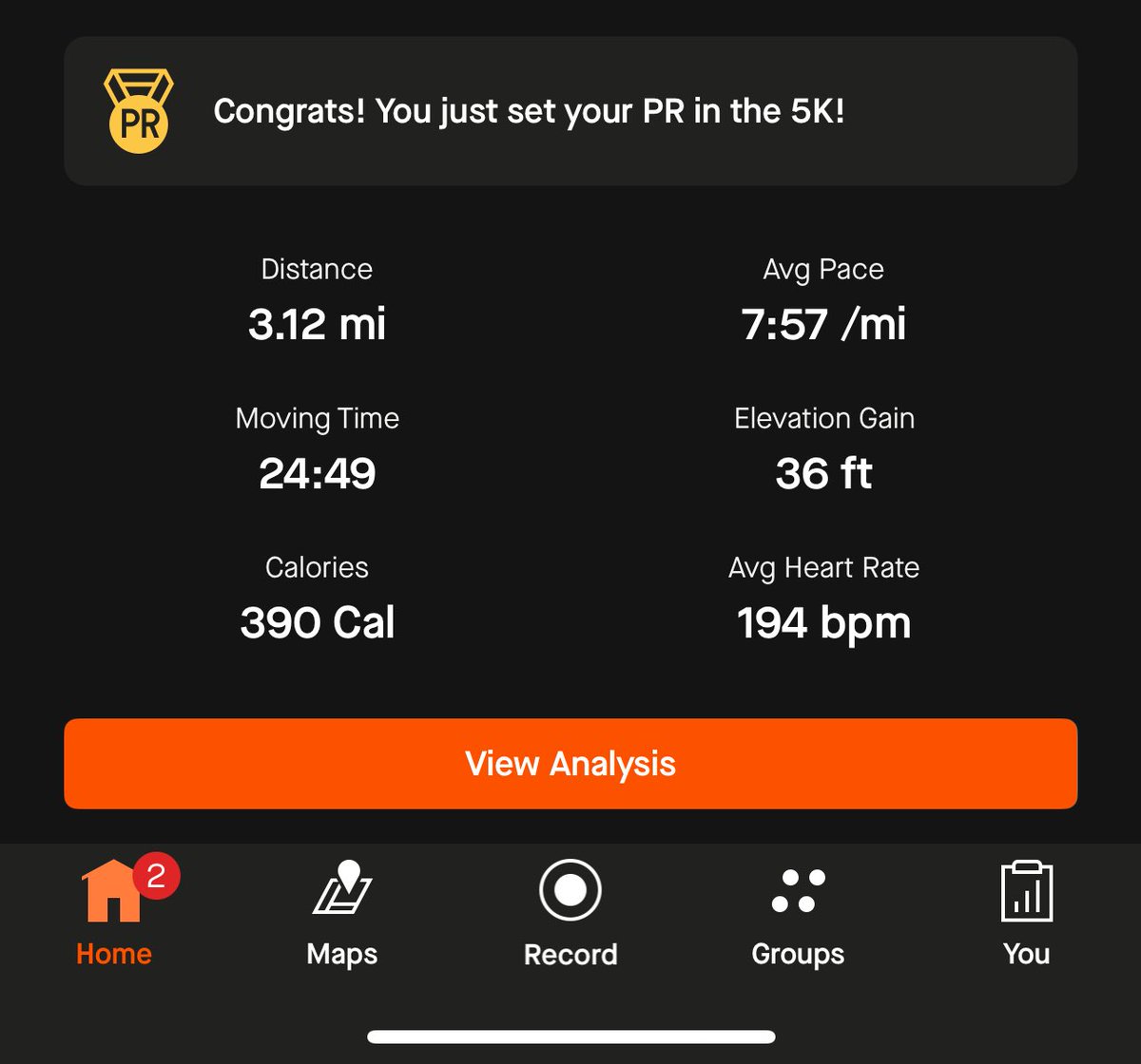 Another killer run 🫡