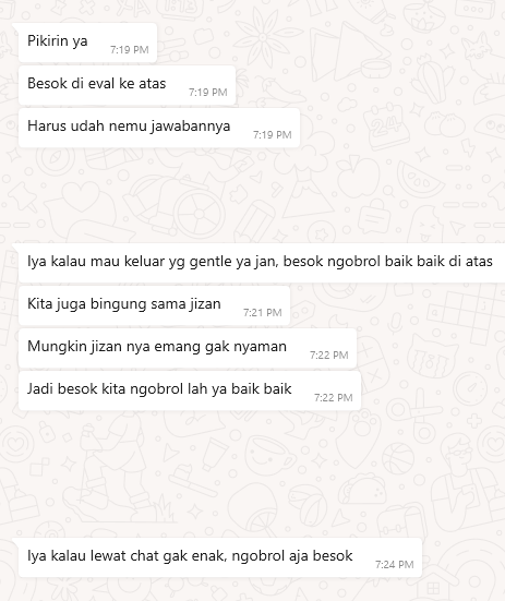 JizanWork's tweet photo. Ya beginilah kawan2 haha. Pekerjaan elite, ngertiin pekerjanya sulite https://t.co/ODtFqOxxad