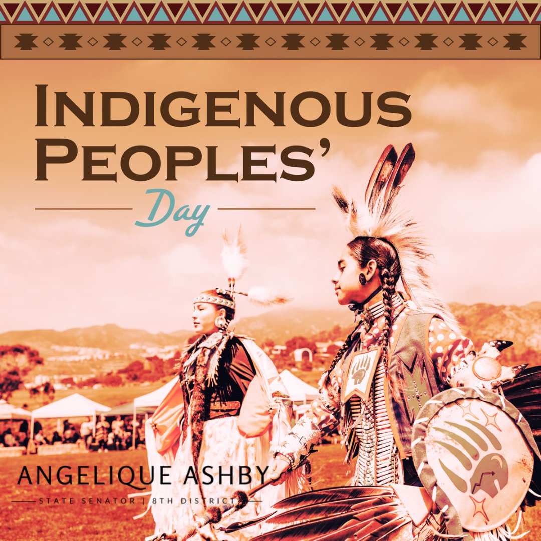 Happy Indigenous People's Day! Thank you to our Native American communities for their vibrant cultures and contributions to California and the United States.🧡