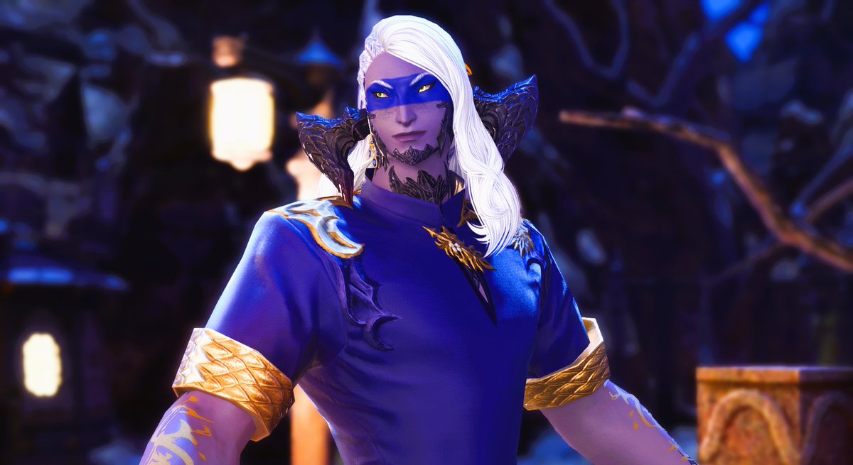 damzoop's tweet photo. I don't usually take gposes at art parties but my blue boy looked so nice at #BlueAP https://t.co/ImTtRCRIuG