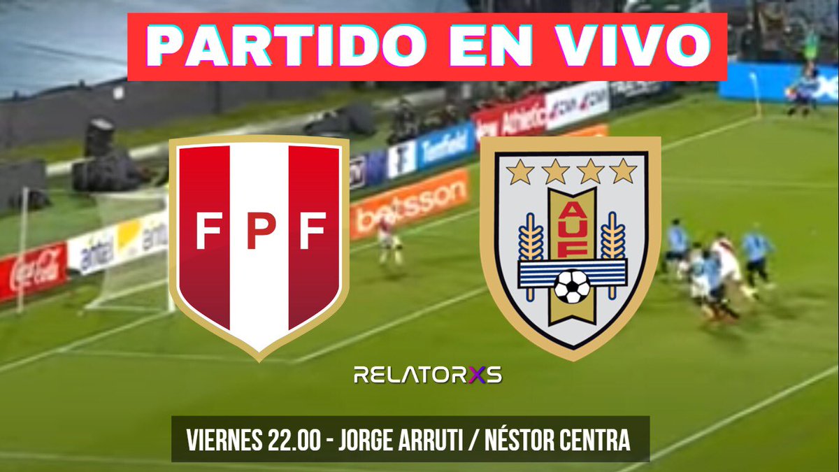 ® Σ |_ Δ ╥ Φ ® Σ § (@relatoresconvos) on Twitter photo ‼️📢 EN INSTANTEEEES 👇🏽
⚽️22 HS | PREVIA + PARTIDO
PERÚ vs. URUGUAY
🎙️Relata: @arrutti91
Comenta: <a href="/nestorcentra/">Néstor Centra</a>
¿Te lo vas a perder?
📲 relatores.com.ar
💻 youtube.com/live/a30uxbkl1… ‼️📢 EN INSTANTEEEES 👇🏽
⚽️22 HS | PREVIA + PARTIDO
PERÚ vs. URUGUAY
🎙️Relata: @arrutti91
Comenta: <a href="/nestorcentra/">Néstor Centra</a>
¿Te lo vas a perder?
📲 relatores.com.ar
💻 youtube.com/live/a30uxbkl1…