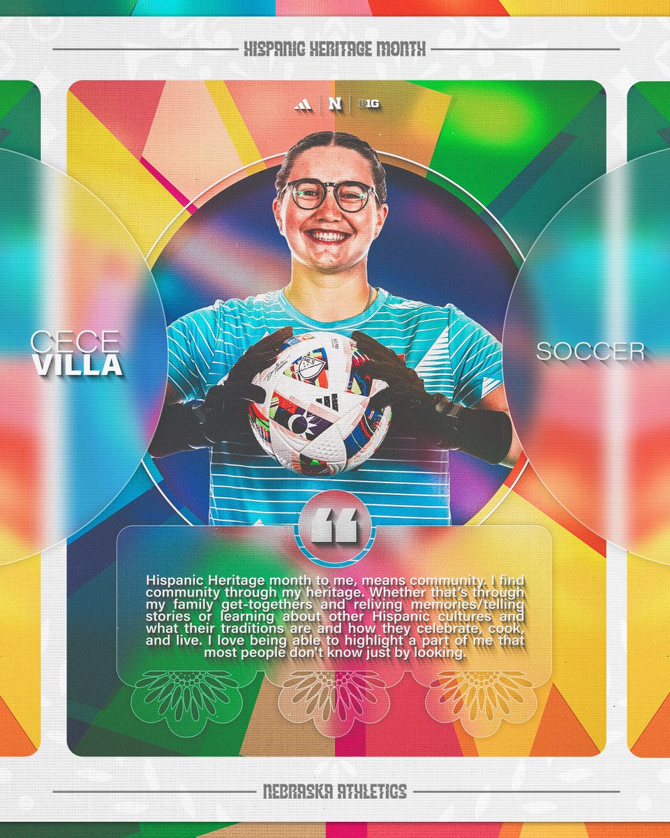 HuskerSoccer's tweet image. Finding community through heritage.

🗣️ @villa_cece | #HHM