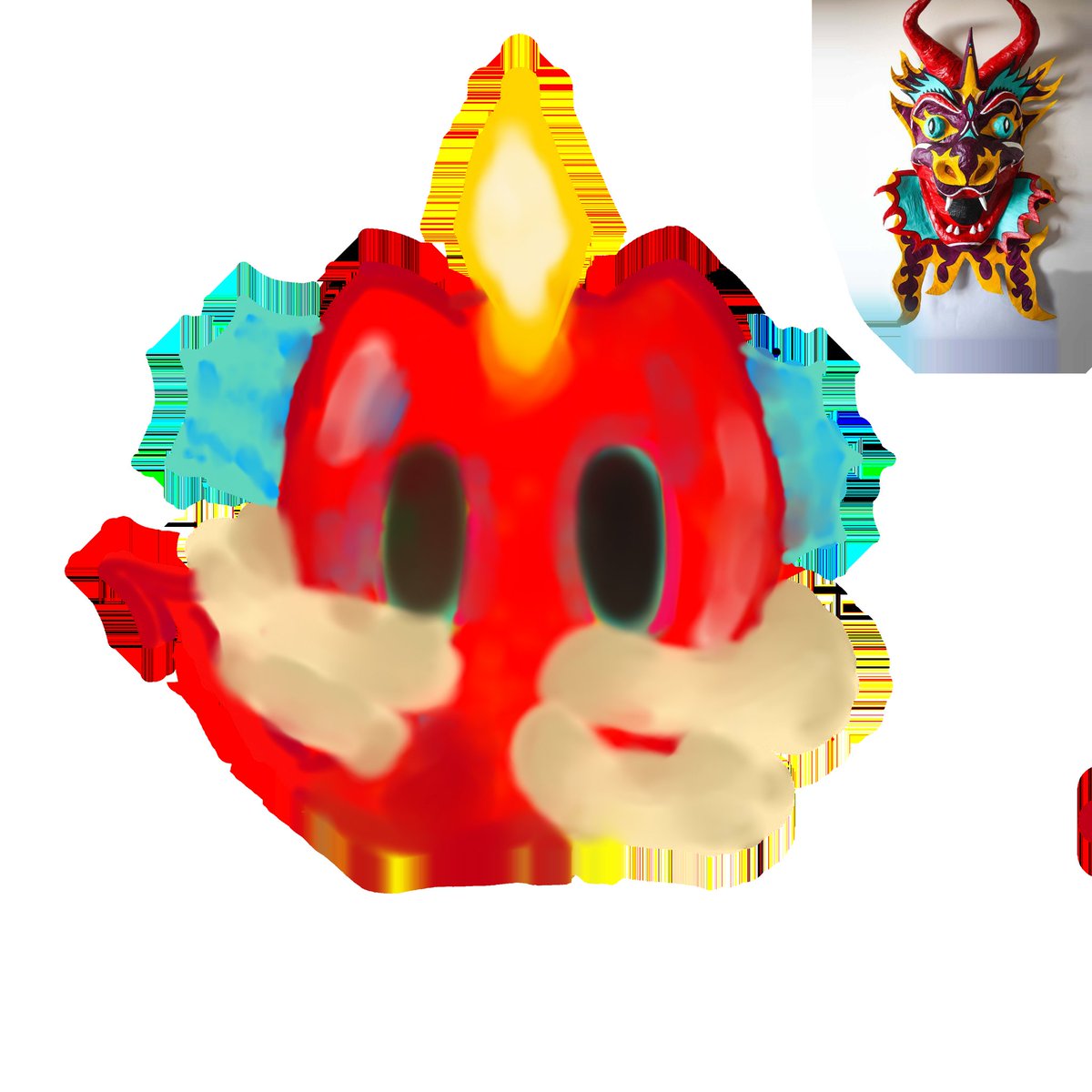 Ahí está mi costillita veneca , no me gustó sinceramente, se que puedo y haré algo mucho mejor porque está fue por guachafina 
#artenex