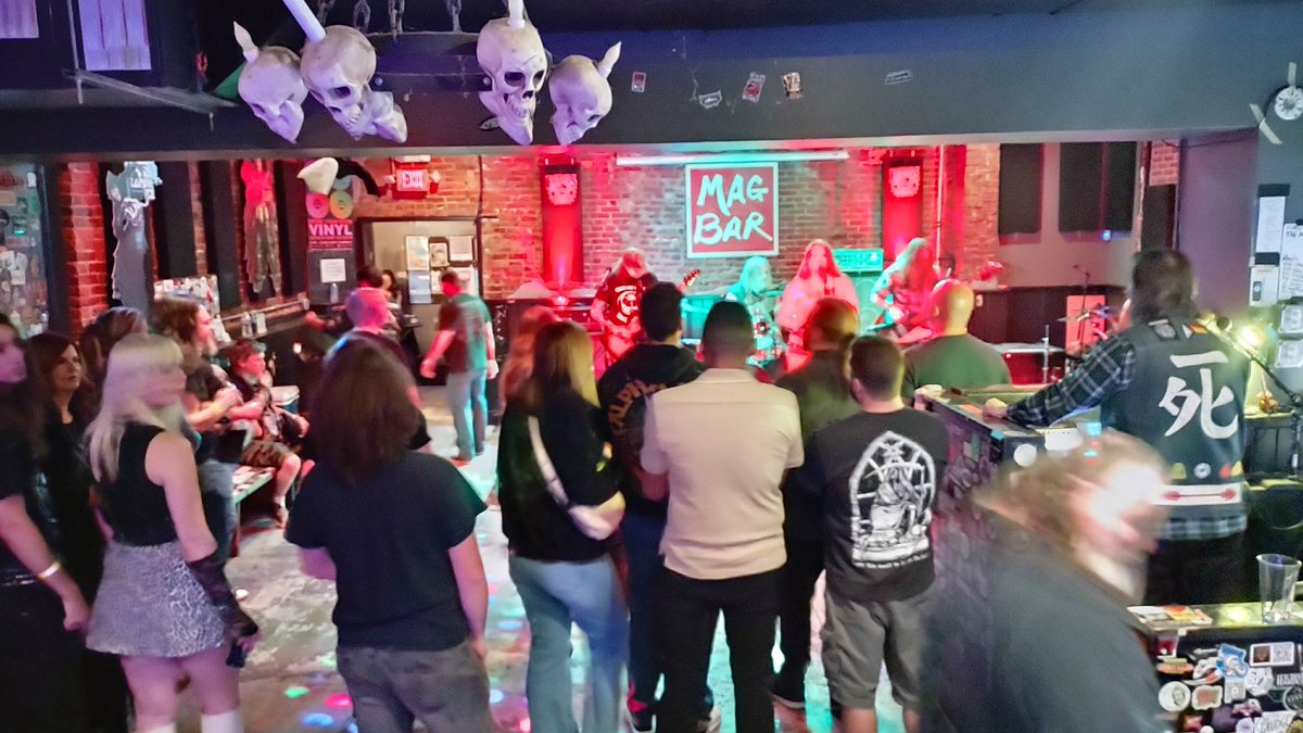 MIDNITE HELLION (@midnitehellion) on Twitter photo Gearing up to rock Louisville, KY for Another Big Goddamn Metal Show! We're on at 9:40 - let's rock 'n roll!!
.
#MidniteHellion #MidniteHellionBand #MagBar #Louisville #Kentucky #TourLife #OnTour #MetalTour #HeavyMetal #KingdomImmortal #ThrashMetal #MetalHead #HeavyMetalRules Gearing up to rock Louisville, KY for Another Big Goddamn Metal Show! We're on at 9:40 - let's rock 'n roll!!
.
#MidniteHellion #MidniteHellionBand #MagBar #Louisville #Kentucky #TourLife #OnTour #MetalTour #HeavyMetal #KingdomImmortal #ThrashMetal #MetalHead #HeavyMetalRules
