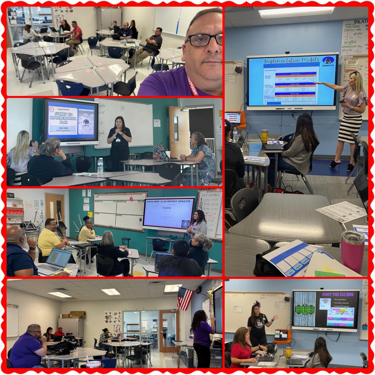 CCISD Office of Assessment and Accountability (@ccisd_oaa) on Twitter photo It's showtime! OAA collaborated with the Bilingual department for today's PD. Great questions, great discussions and all around engaged learning, made for a productive day! <a href="/Soniaz76/">Sonia Zyla</a> <a href="/DrSandraClement/">Dr. Sandra Clement</a> <a href="/CCISD/">CCISD</a> <a href="/C_Castaneda11/">Charlotte Castañeda</a> <a href="/JonWeisz1/">Jon Weisz</a> <a href="/DrXtelaG/">Cristela Garcia</a> <a href="/marycavazostech/">Mary Cavazos</a> <a href="/vguerraflores/">Virginia G-Flores</a> It's showtime! OAA collaborated with the Bilingual department for today's PD. Great questions, great discussions and all around engaged learning, made for a productive day! <a href="/Soniaz76/">Sonia Zyla</a> <a href="/DrSandraClement/">Dr. Sandra Clement</a> <a href="/CCISD/">CCISD</a> <a href="/C_Castaneda11/">Charlotte Castañeda</a> <a href="/JonWeisz1/">Jon Weisz</a> <a href="/DrXtelaG/">Cristela Garcia</a> <a href="/marycavazostech/">Mary Cavazos</a> <a href="/vguerraflores/">Virginia G-Flores</a>