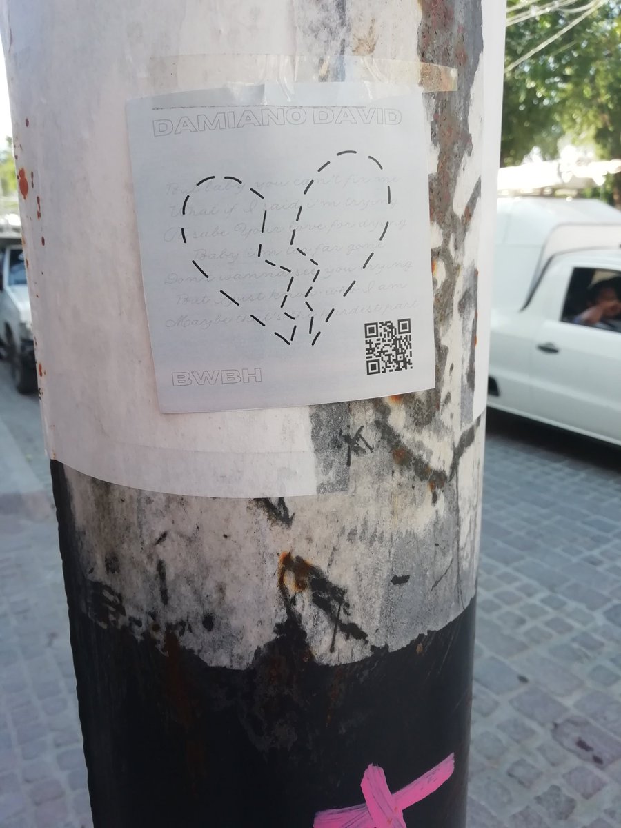 ¡Que todo el mundo se entere de que Damiano David va a lanzar otro single!
Hoy fue un día de salir a dar un poco de promoción a BWBH 

<a href="/daviddamiano99/">Damiano David</a> <a href="/sonymusicmexico/">Sony Music México</a>