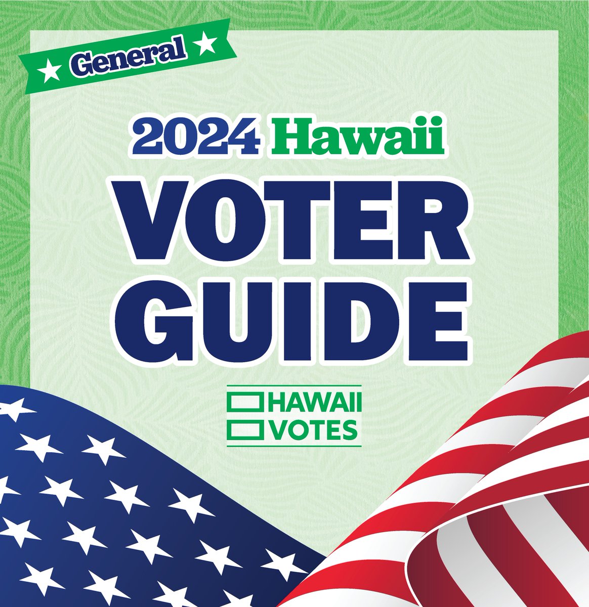 Check out the Digital Voter Guide to view candidate statements and photos, and learn more about the ballot questions. Find the guide at elections.hawaii.gov.