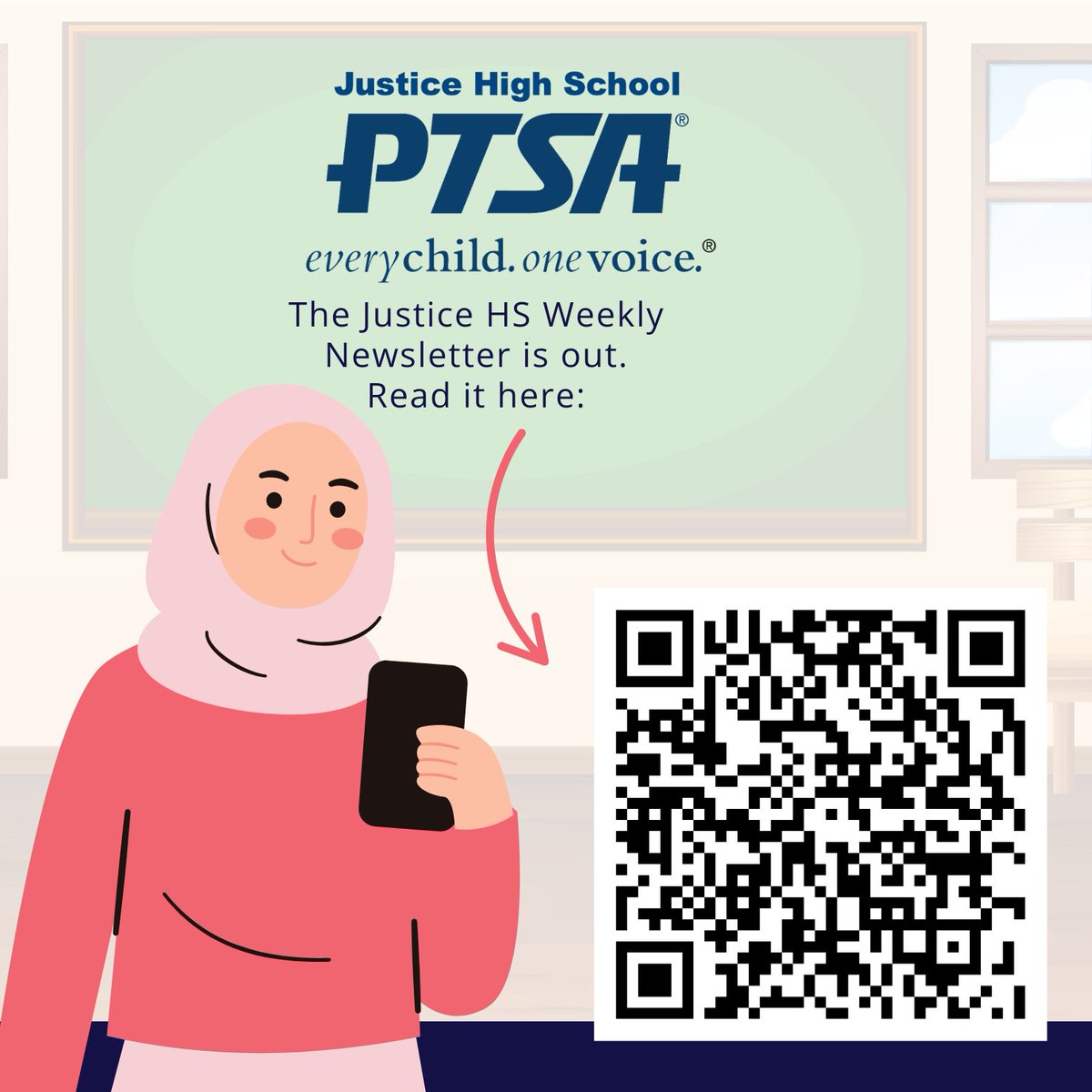 Stay connected with all things Justice through our weekly PTSA newsletter. From important updates to upcoming events, this is your go-to resource for staying informed and involved in our school community. Read the Oct 10 edition here: content.govdelivery.com/accounts/VAEDU…