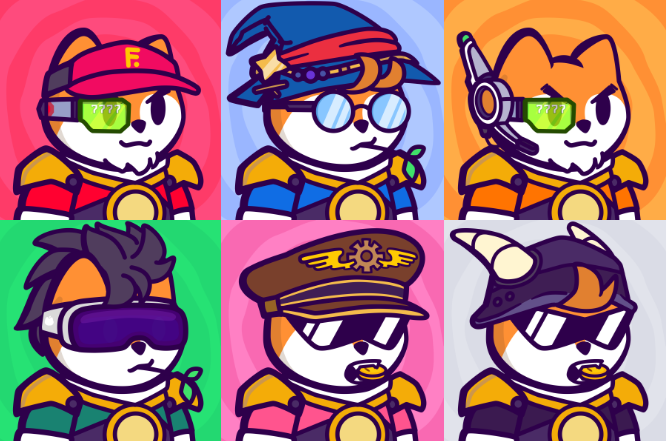 T1 traits for summoned are out today and they are amazing- well done <a href="/nyaumon/">NYAUMON</a>!!!

Featuring the <a href="/FamousFoxFed/">Famous Fox Federation 🦊🟠</a> power ranger skulk! (6x T1 astro force body variants) Having lots of fun discovering other fun combos. Go check it out if you haven't already!