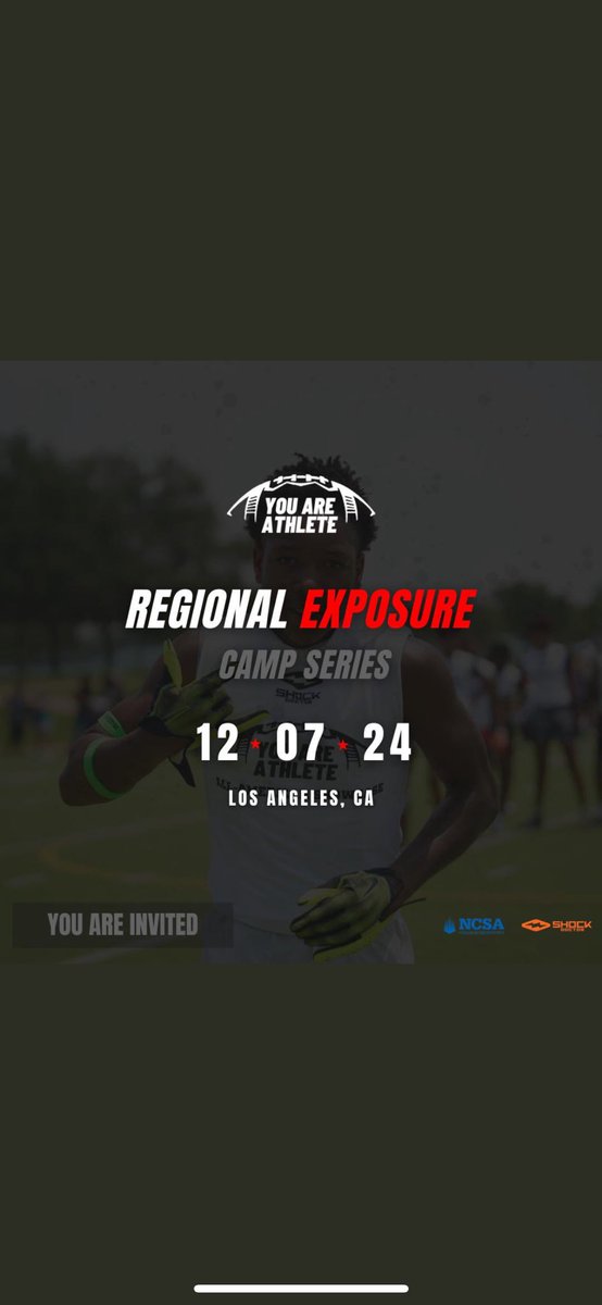 Thank you for the invite
<a href="/youareathlete/">You Are Athlete</a>