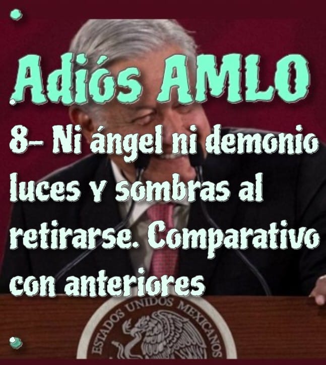 RoyCampos's tweet photo. #ADIOSAMLO El expresidente López Obrador fue un presidente de contraste; no fue ni el demonio que dicen los que no lo quieren ni el dios que afirman los que lo aman; su gestión tuvo luces y sombras; aquí expongo la opinión de los ciudadanos por areas de gobierno y lo comparo con el momento en el que los anteriores presidentes salieron de su gestión
https://t.co/a3FnOg0K0x