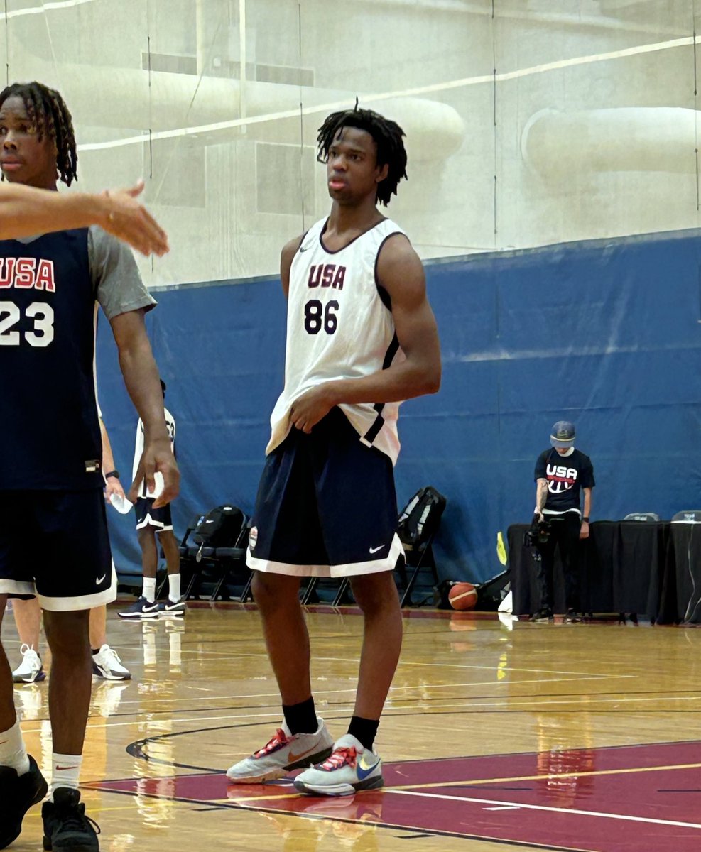 Nasir Anderson and Taj Saragba both had productive stretches in today’s USA Minicamp session.

Anderson pushed the pace in the open floor and was harassing ball-handlers defensively. Saragba’s motor ran high and he had some of his usual explosive moments above the rim.