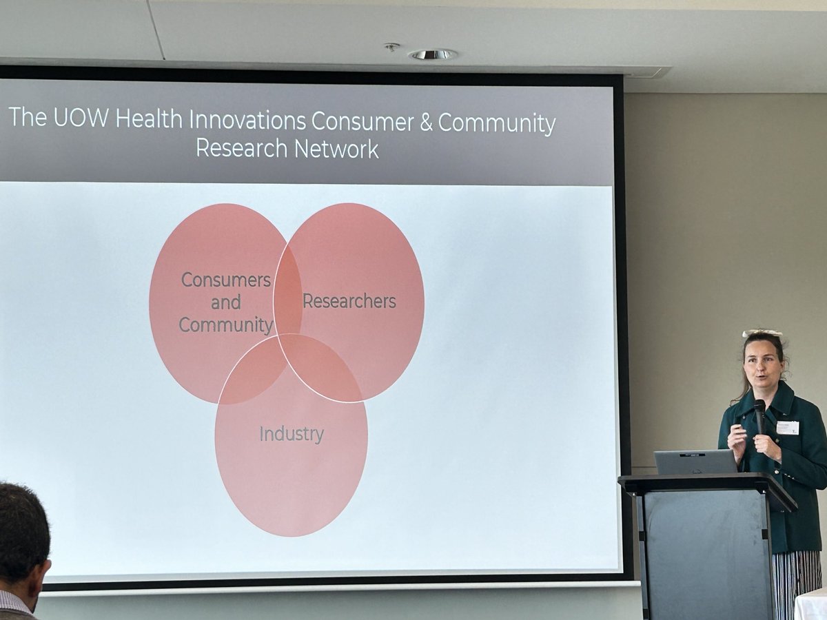 karencharlton (@karencharlton12) on Twitter photo UOW Health Innovations research centre launches its new platform to link consumers and community with researchers. #researchimpact <a href="/uowresearch/">UOW Research</a> <a href="/drkellylambert/">Kelly Lambert</a> UOW Health Innovations research centre launches its new platform to link consumers and community with researchers. #researchimpact <a href="/uowresearch/">UOW Research</a> <a href="/drkellylambert/">Kelly Lambert</a>