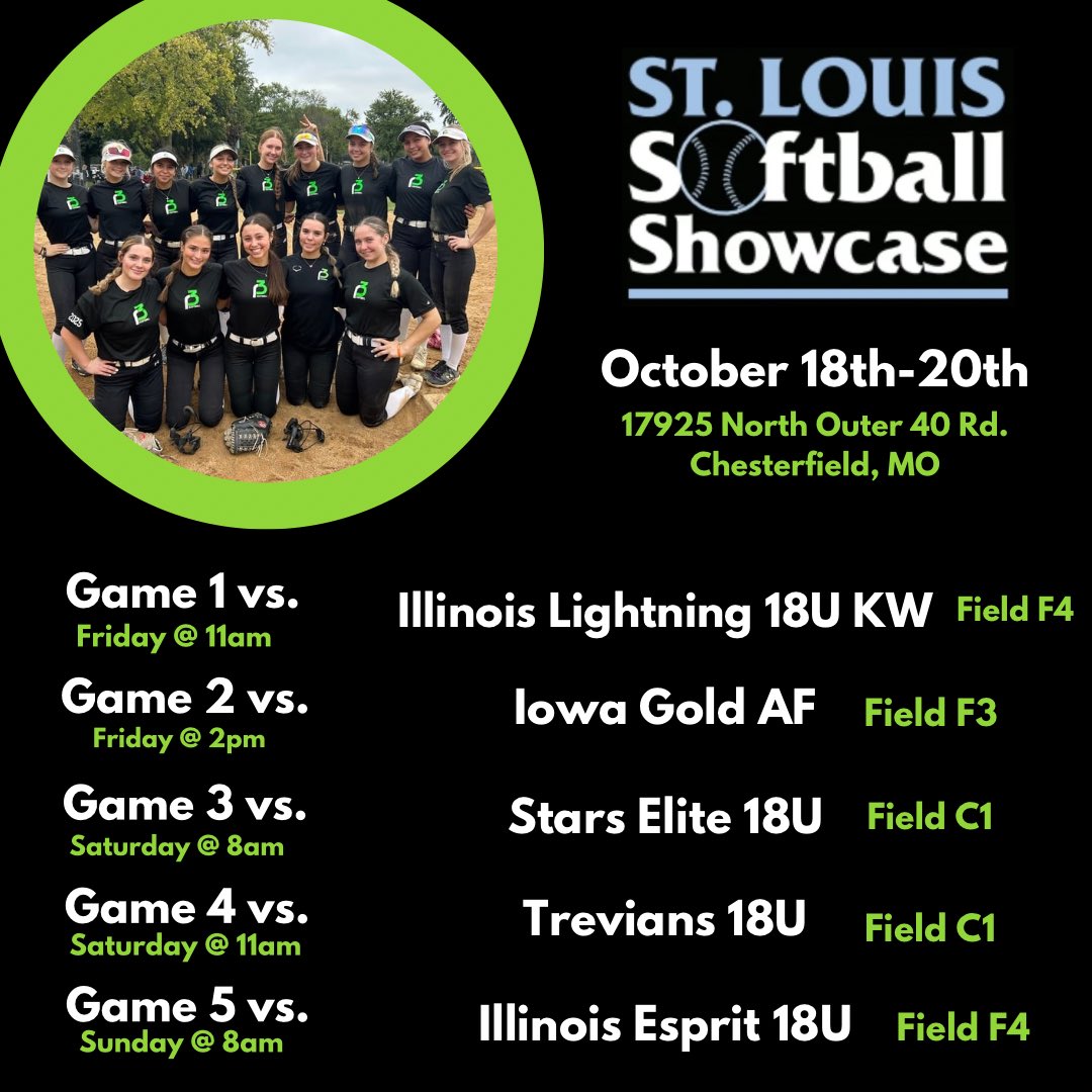 P3 Softball (@p3softball) on Twitter photo p3 18U RS is heading to St. Louis next weekend! Stay tuned as games will be on game changer! 🎉 p3 18U RS is heading to St. Louis next weekend! Stay tuned as games will be on game changer! 🎉