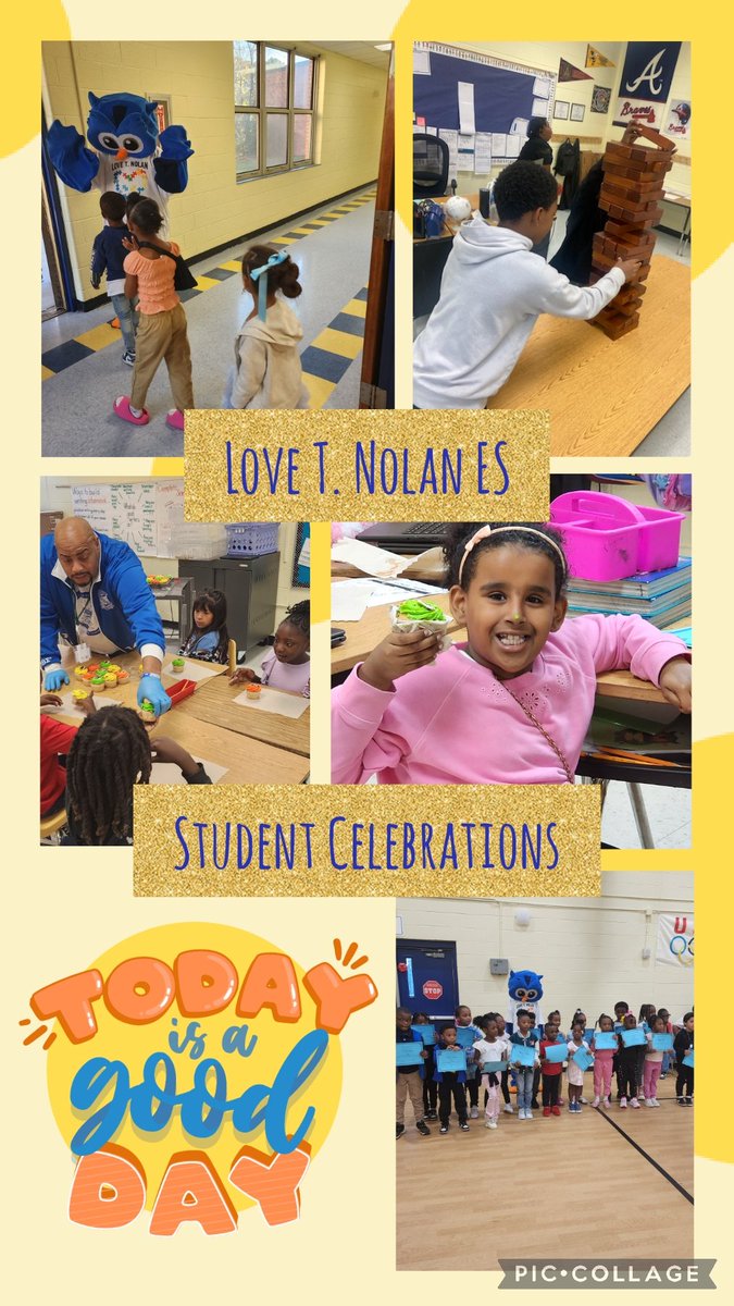WeAreNolanOwls's tweet photo. Whewwwww...it's been an action-packed week of awesomeness at the House of Love!!  Check us out:
✅️ Lots of Learning and Engagement
✅️ PreK Week
✅️ Student Celebrations
✅️ Staff Underground Spirit Week
@DrEarleanaSmith
@CherisseCamp @FultonCoSchools https://t.co/yhXwIUssjR