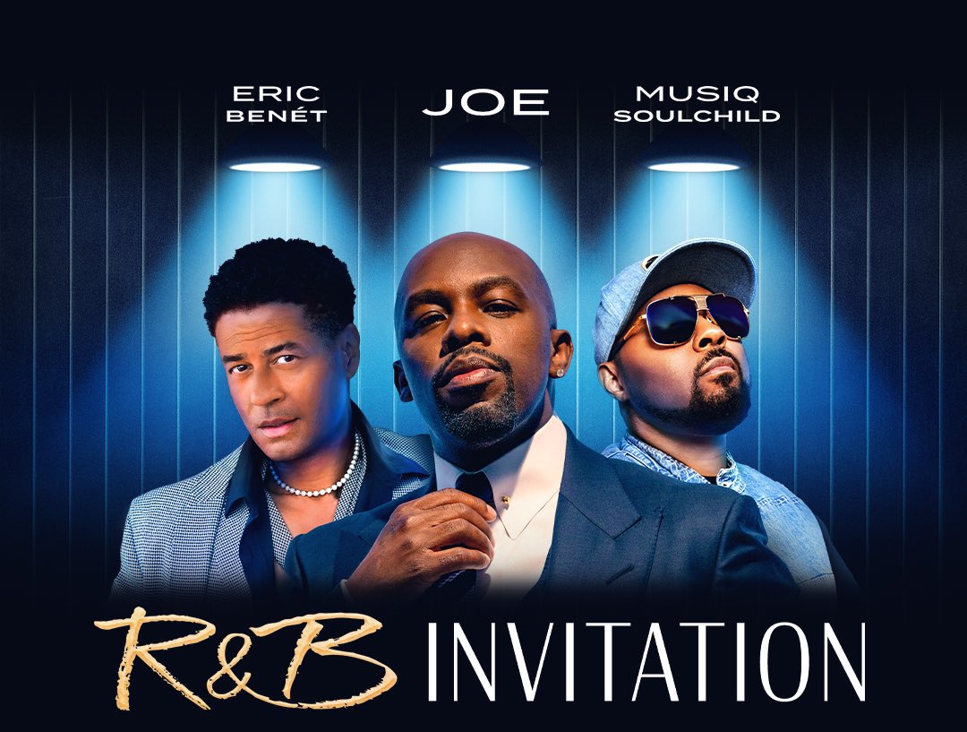 YeahImFamous's tweet image. Music News : Joe @JoeThomas4real , Eric Benét  @ebenet &amp;amp; Musiq Soulchild @MusiqSoulchild Announce ' R&amp;amp;B Invitation Tour ' yeahimfamous.com/2024/10/12/mus… #RBInvitationTour #Joe #EricBenet #MusiqSoulchild