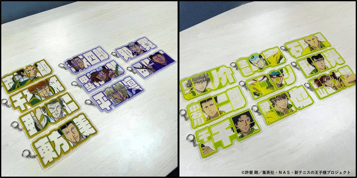 新テニスの王子様　不二周助　ビッグアクリルキーホルダー JF18① 描き下ろし 不二周助 アクリルマルチキーホルダー [新テニスの王子様