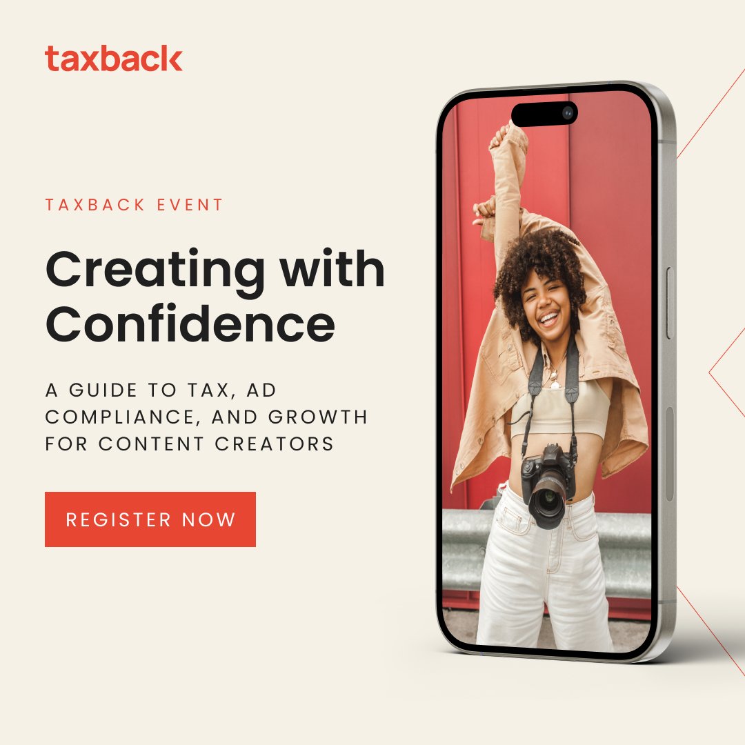 Are you making money creating content online? Don’t forget the self-assessed tax deadline is approaching! Watch our FREE webinar, Creating with Confidence, and learn more about your tax obligations as a creator.

Find out more now: hubs.la/Q02SLTct0
