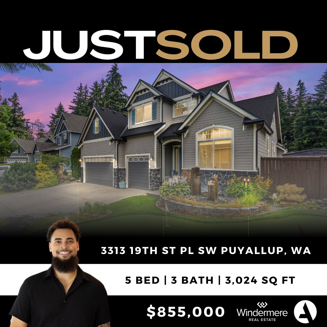 Sold 📍 Puyallup, WA