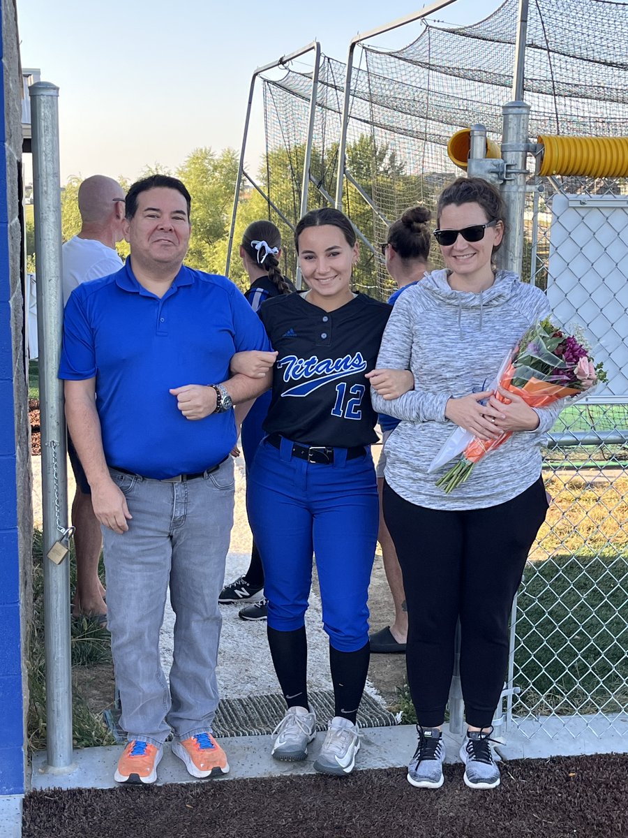 Varsity Softball Senior Night!  Thank you seniors for an unforgettable four years!