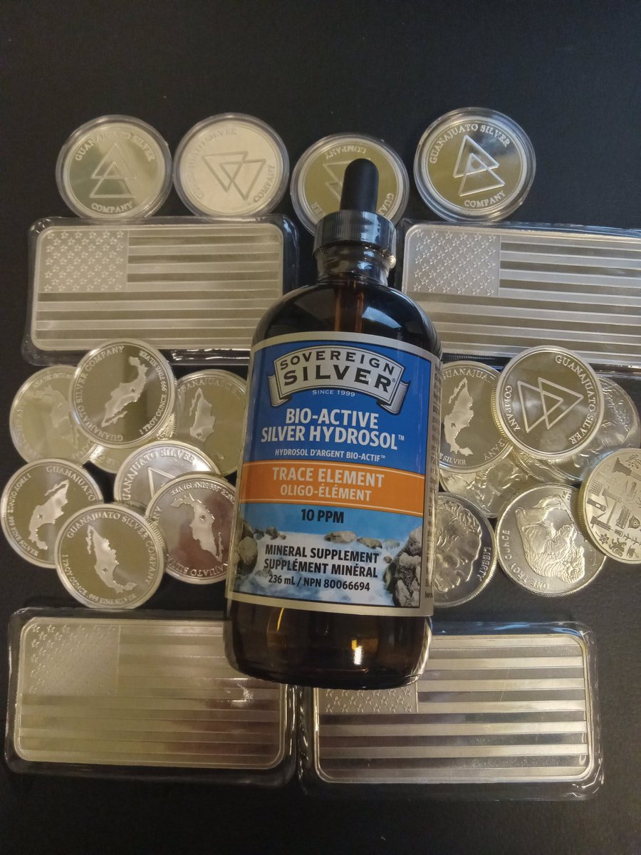 TyGarbageman's tweet image. I&apos;ve been a #silver #stacker for years now but I never new about the health products until recently so big shout out to @NicoleArbour for putting @sovereignsilver on my radar!
#MAgGA 
@GSilver_co