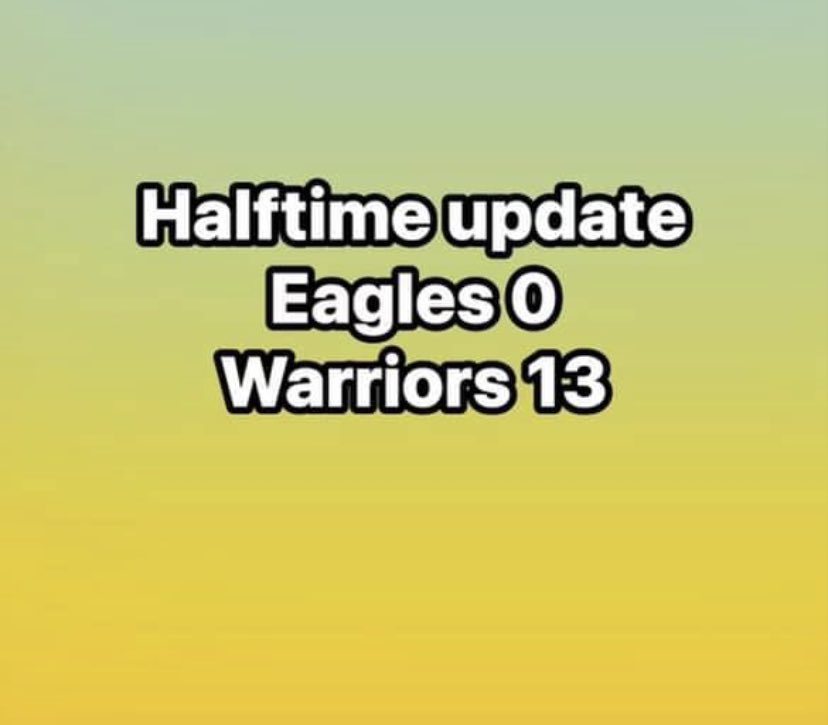 Eagles down 13-0 in Oakdale