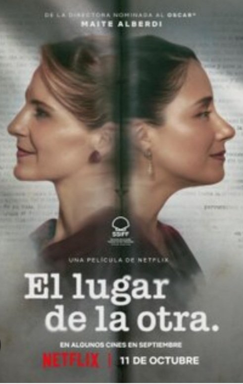 Muy buena la película "El lugar de la otra". Basado en un mediático  crimen del año 1955. 
 Felicitaciones para <a href="/lamaitealberdi/">Maite Alberdi</a> 
#Netflix