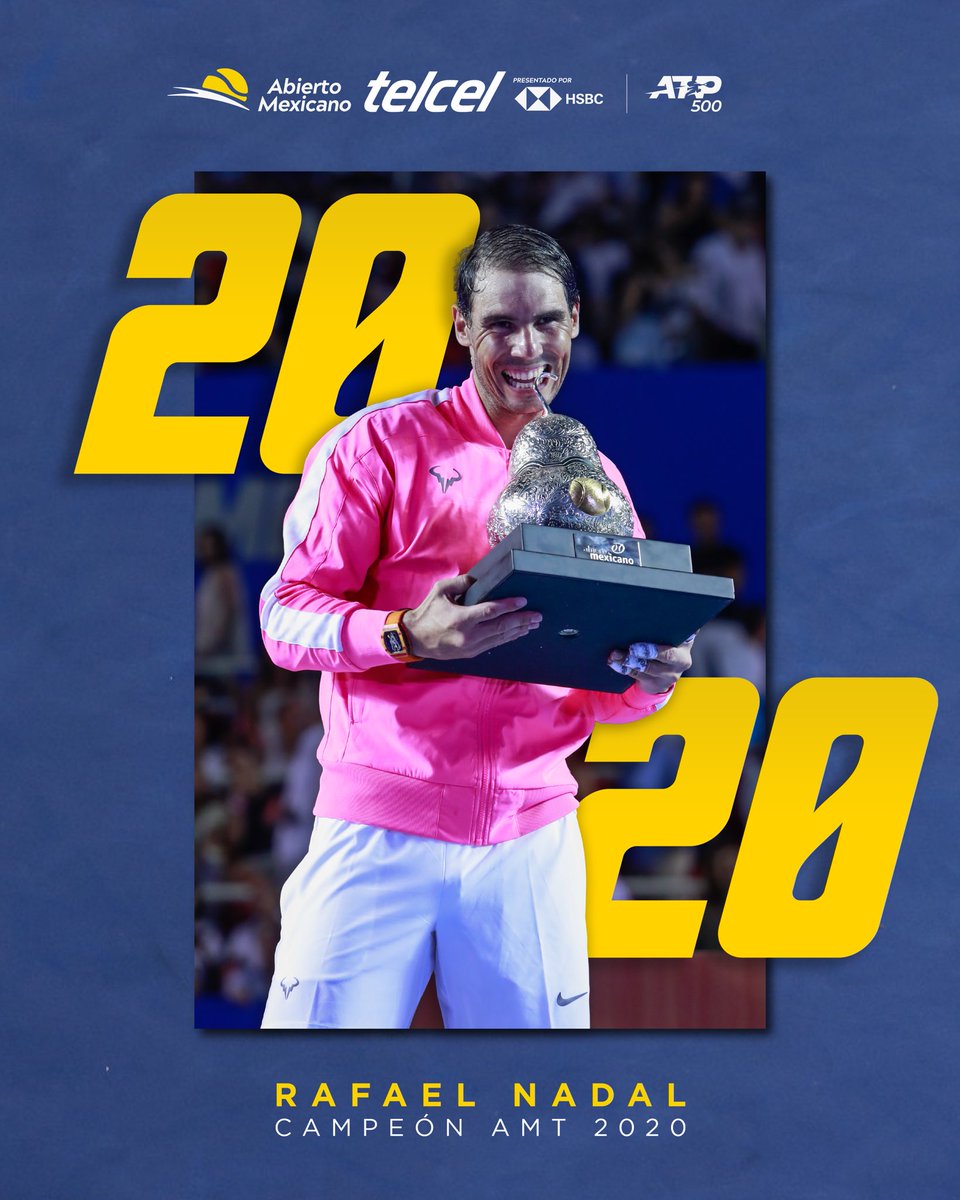 AbiertoTelcel's tweet photo. Rafa, acuérdate siempre de Acapulco ❤️

@RafaelNadal 

#AMT #rafa #rafanadal https://t.co/lqzf414lvc