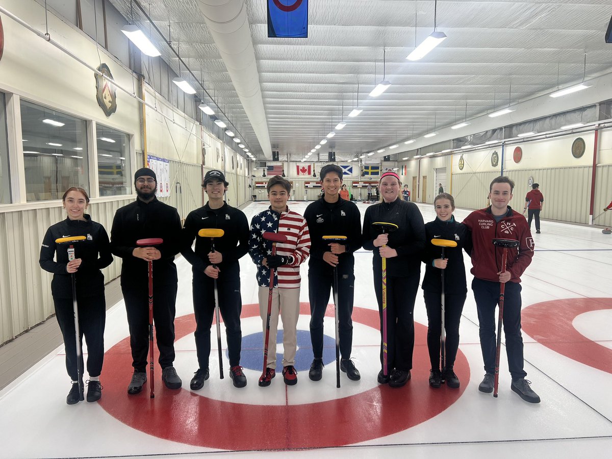 Harvard Curling (@harvardcurling) on Twitter photo Great curling with our friends from <a href="/BowdoinCurling/">Bowdoin Curling Team</a>. Harvard takes the first game of the Cape Cod spiel 9-4.
Next up: a battle of Cambridge vs. <a href="/mitcurling/">MIT Curling</a> tomorrow at 9am! Great curling with our friends from <a href="/BowdoinCurling/">Bowdoin Curling Team</a>. Harvard takes the first game of the Cape Cod spiel 9-4.
Next up: a battle of Cambridge vs. <a href="/mitcurling/">MIT Curling</a> tomorrow at 9am!
